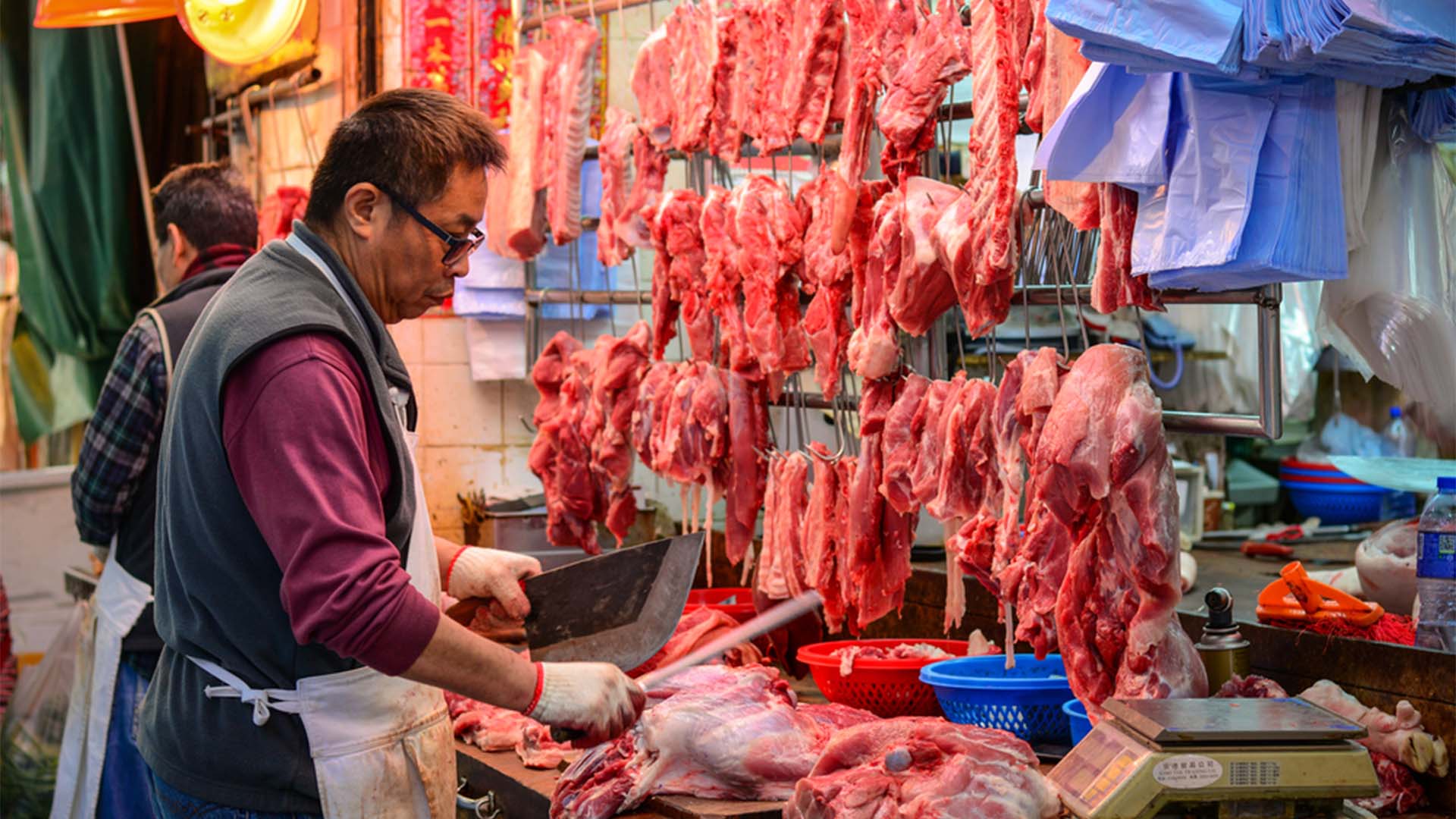 China carne