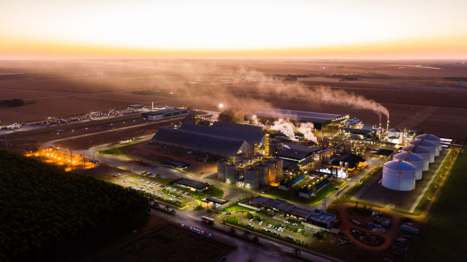 Planta de etanol da FS em Lucas do Rio Verde