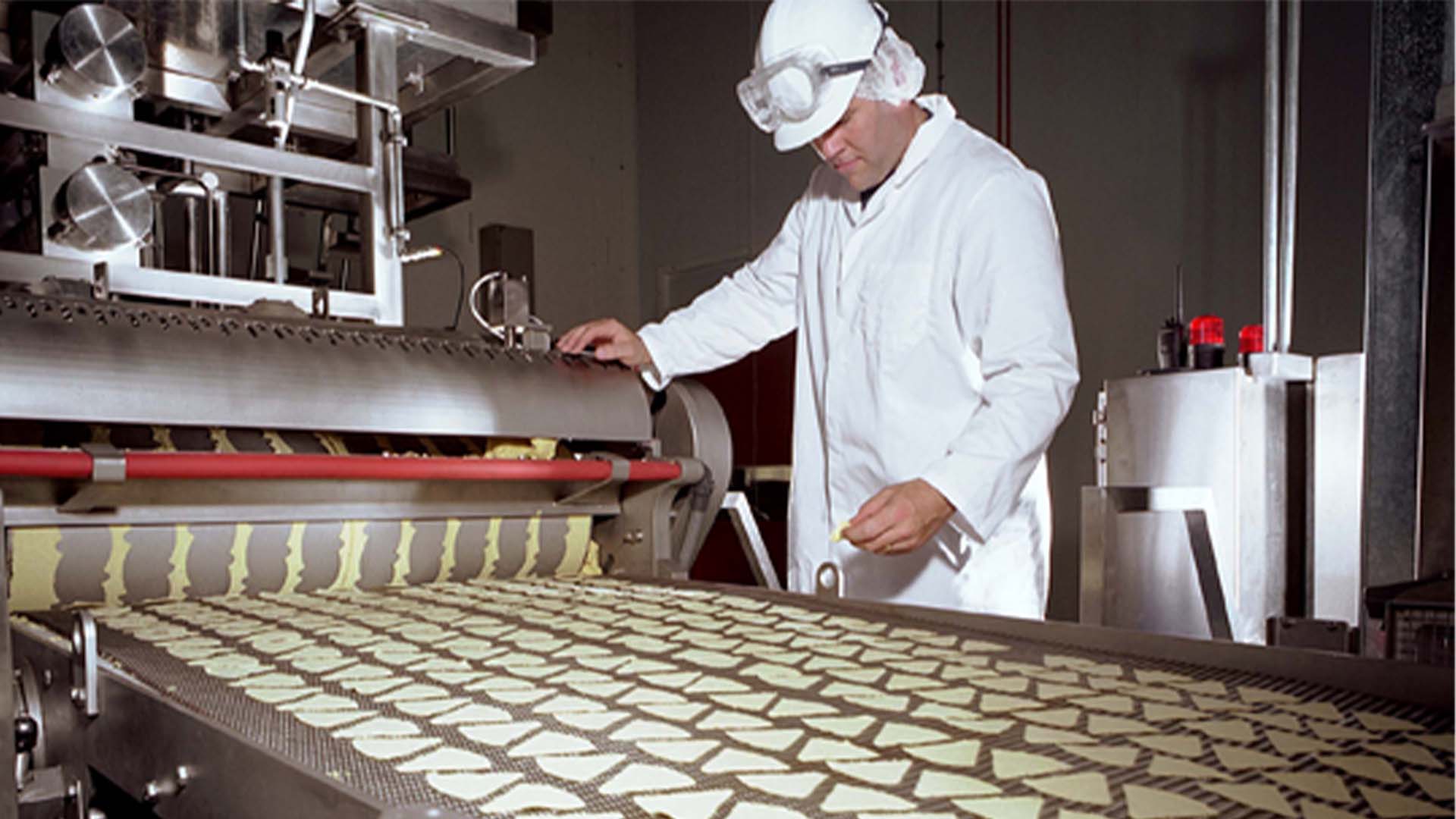 Linha de produção da Gruma | Crédito: Divulgação