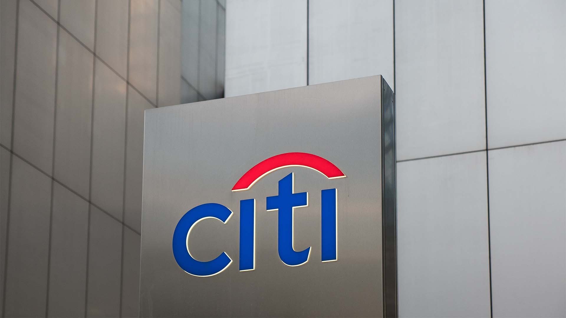 Logo do Citi, que espera queda no preço da soja e do milho