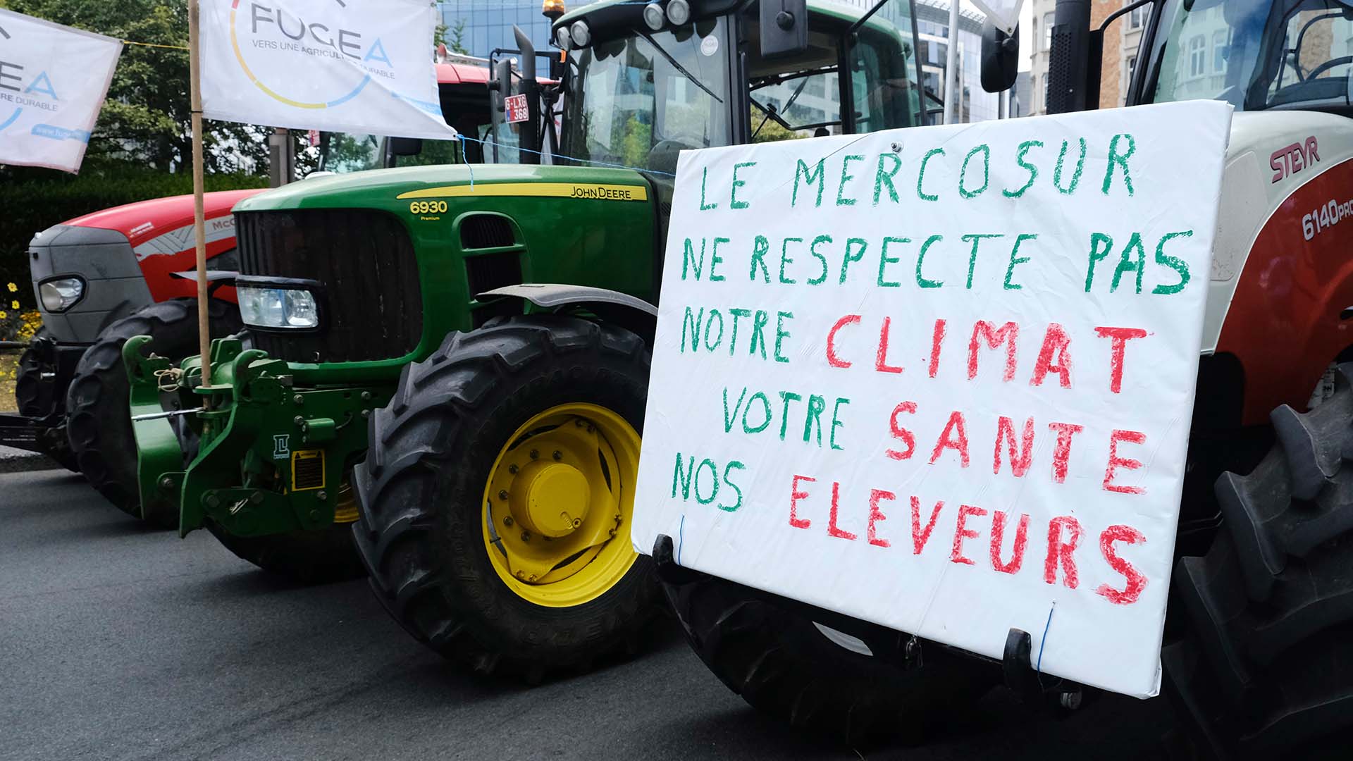 Protestos dos agricultores na União Europeia