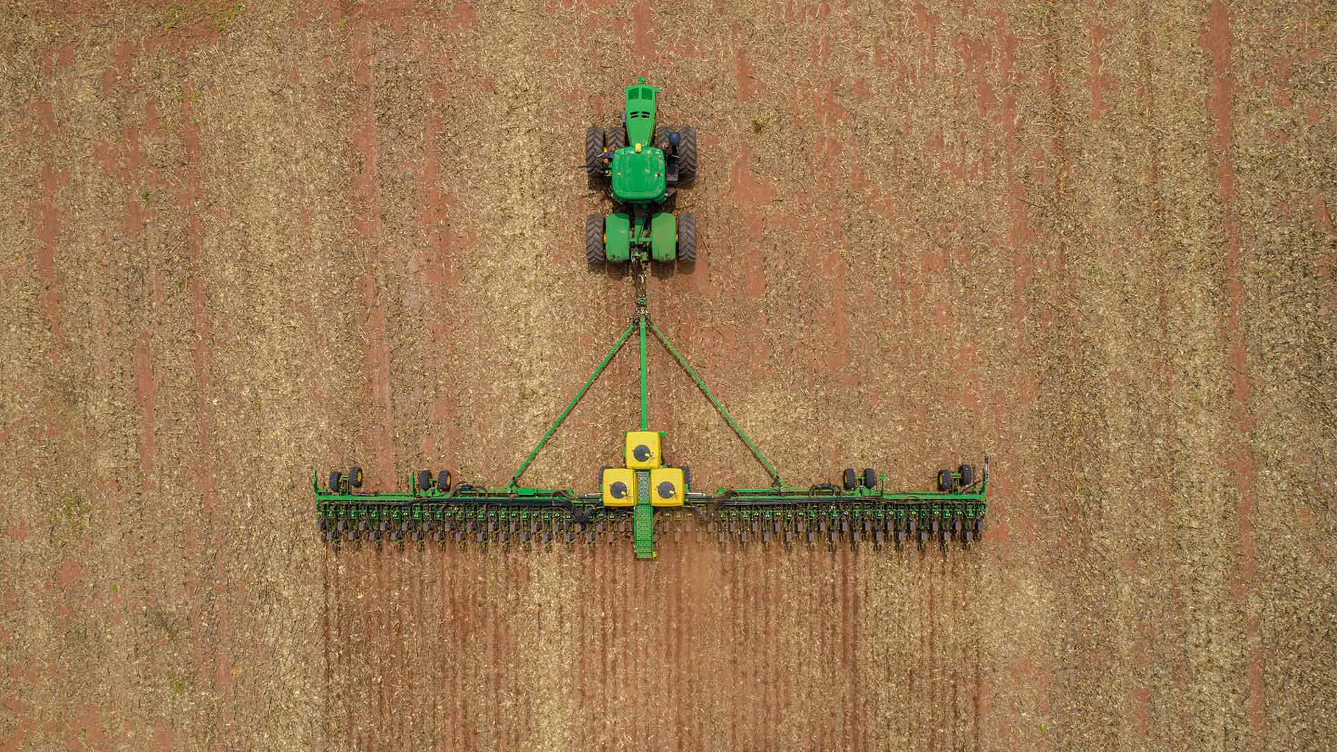 Plantio de soja John Deere