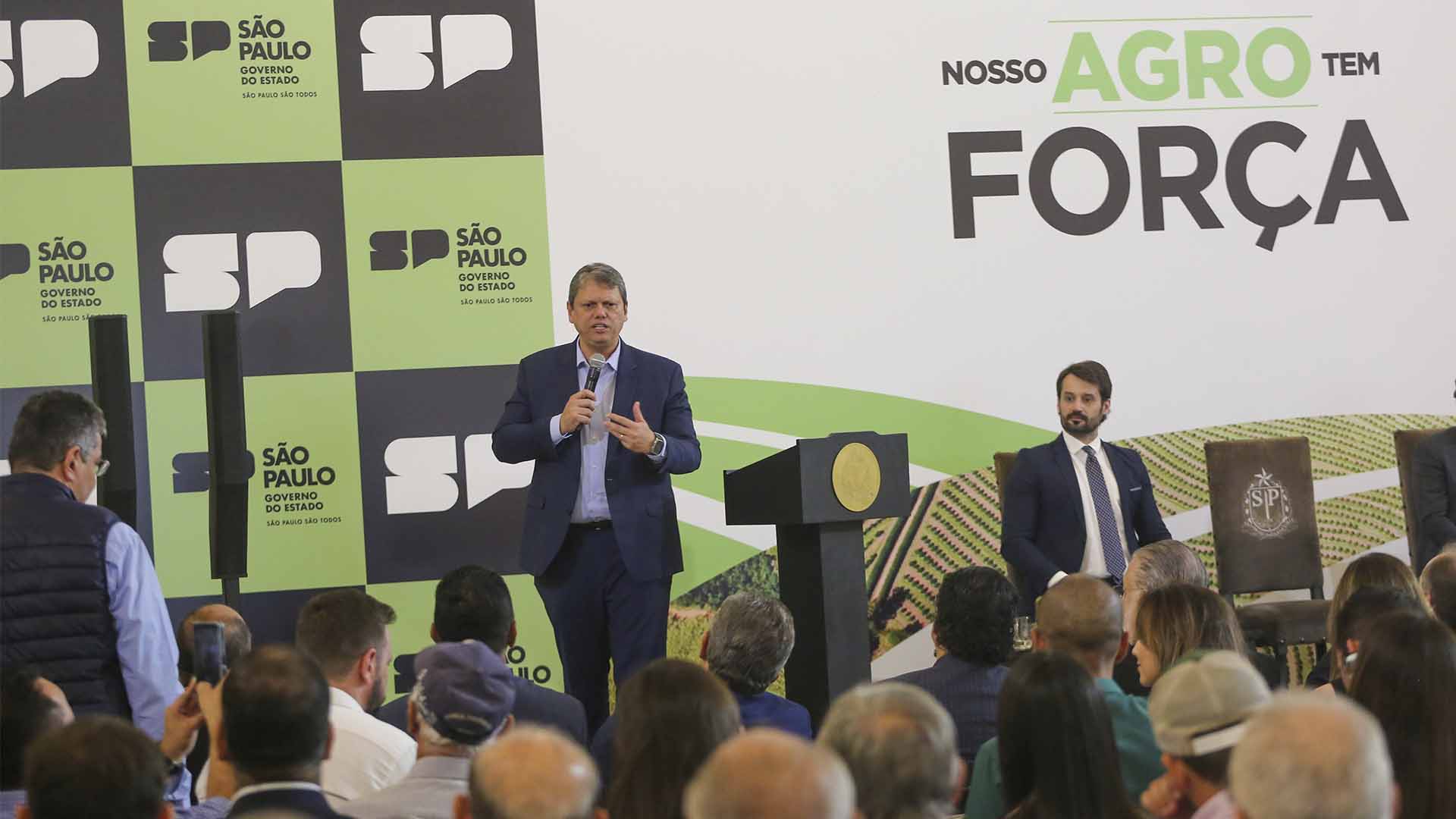 Governador de São Paulo: mais detalhes sobre financiamento para o agro serão ditos na Agrishow