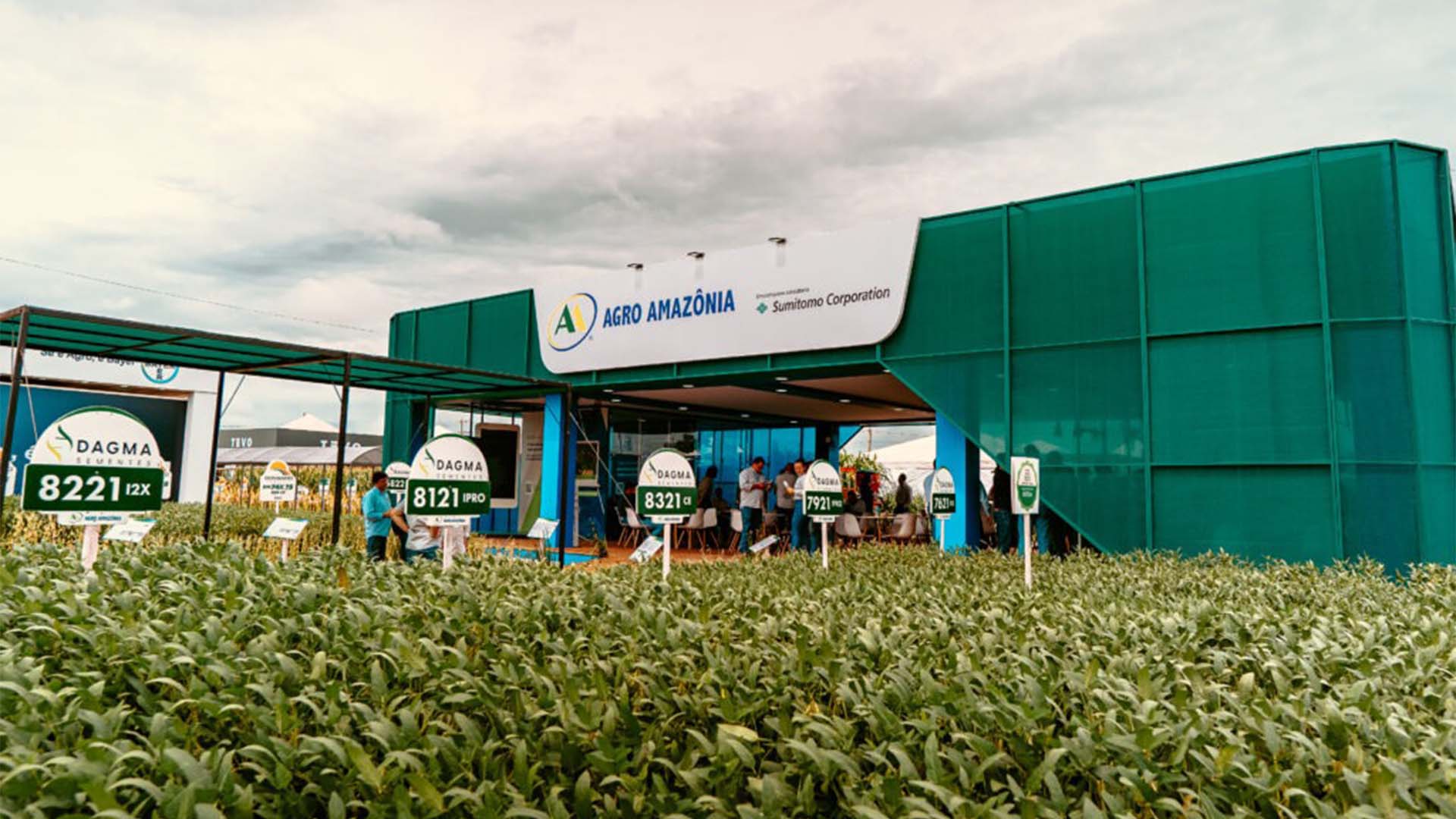 Estande da Agro Amazônia; revenda quer dobrar operações de barter