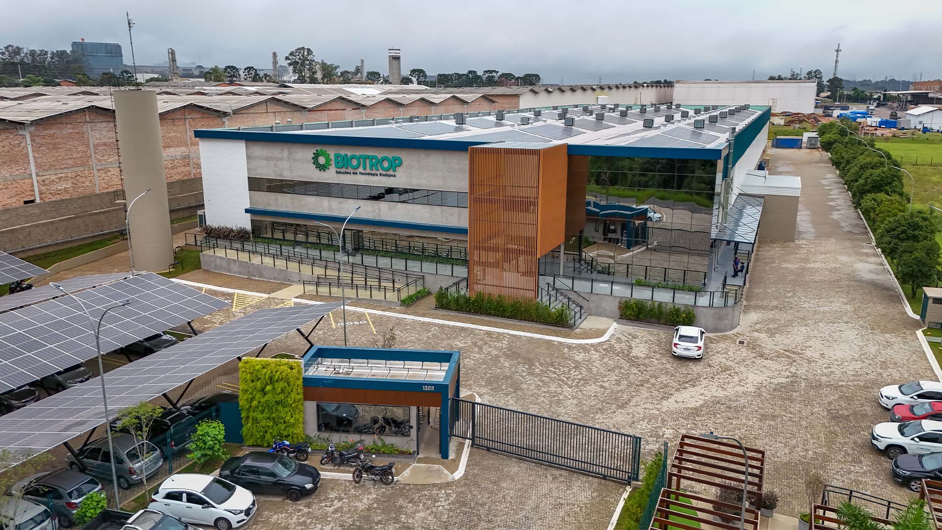 Fábrica da Biotrop em Curitiba