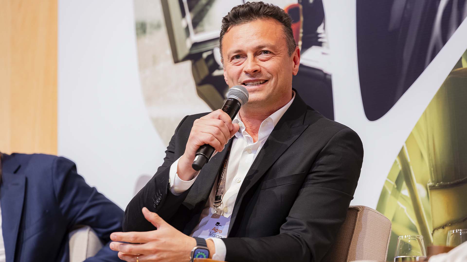 André Savino, presidente da Syngenta proteção de cultvos, em evento do Itau BBA | Crédito: Divulgação