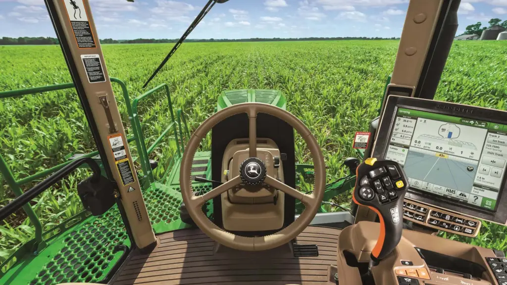Máquina conectividade John Deere