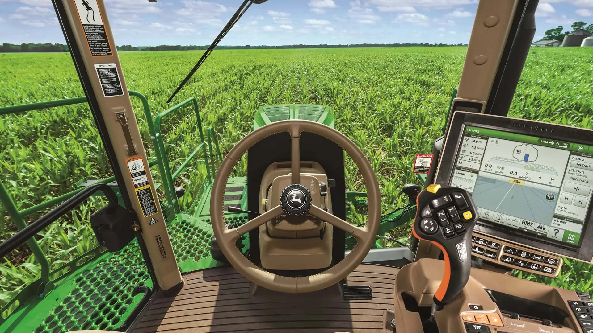 Máquina conectividade John Deere
