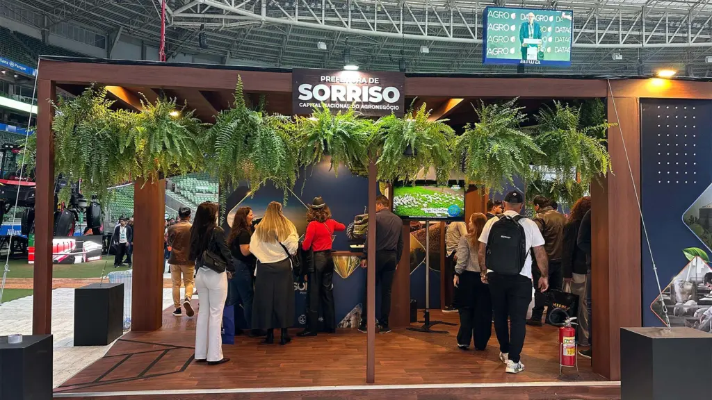 Estande da Prefeitura de Sorriso no GAFFFF | Crédito: Karina Souza