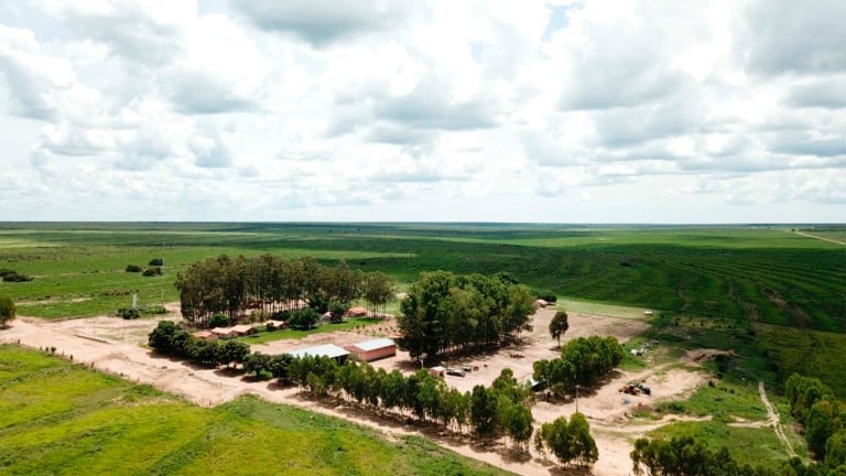 Foto da Fazenda Preferência, vendida pela BrasilAgro