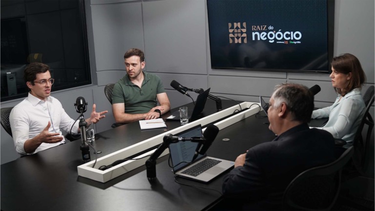 Pedro Freitas, sócio da XP, em entrevista ao Raiz do Negócio | Crédito: Camila Moura/Infomoney