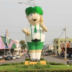 Monumento em Lucas do Rio Verde