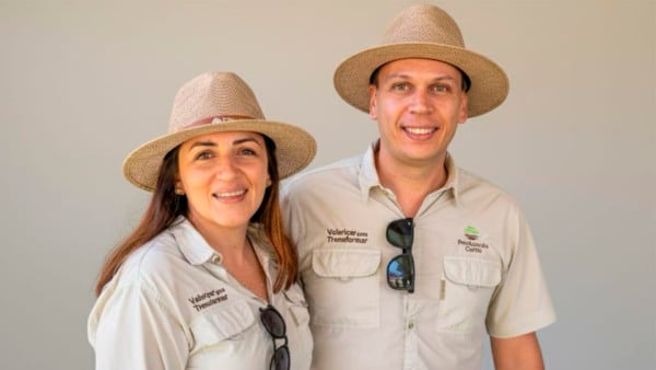 Aline e Charton Locks, fundadores da Produzindo Certo Aline e Charton Locks, fundadores da Produzindo Certo