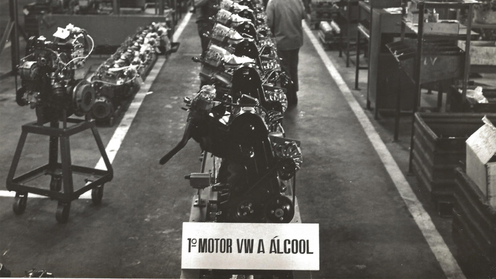 Proálcool Volkswagen 1979 - primeiros motores a etanol