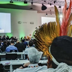 O presidente da República, Luiz Inácio Lula da Silva, fala durante a cerimônia de abertura da 30a. Conferência das Partes da Convenção-Quaadro das Nações Unidas sobre a Mudança do Clima, na COP30. Foto: Ricardo Stuckert/PR
