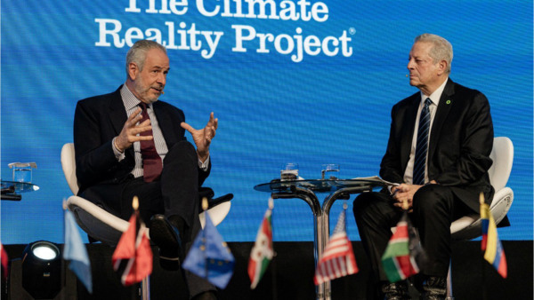 André Corrêa do Lago e Al Gore na COP30