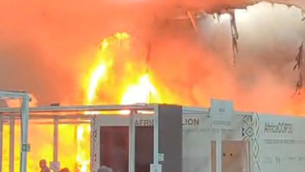 Incêndio na COP30 interrompe negociações