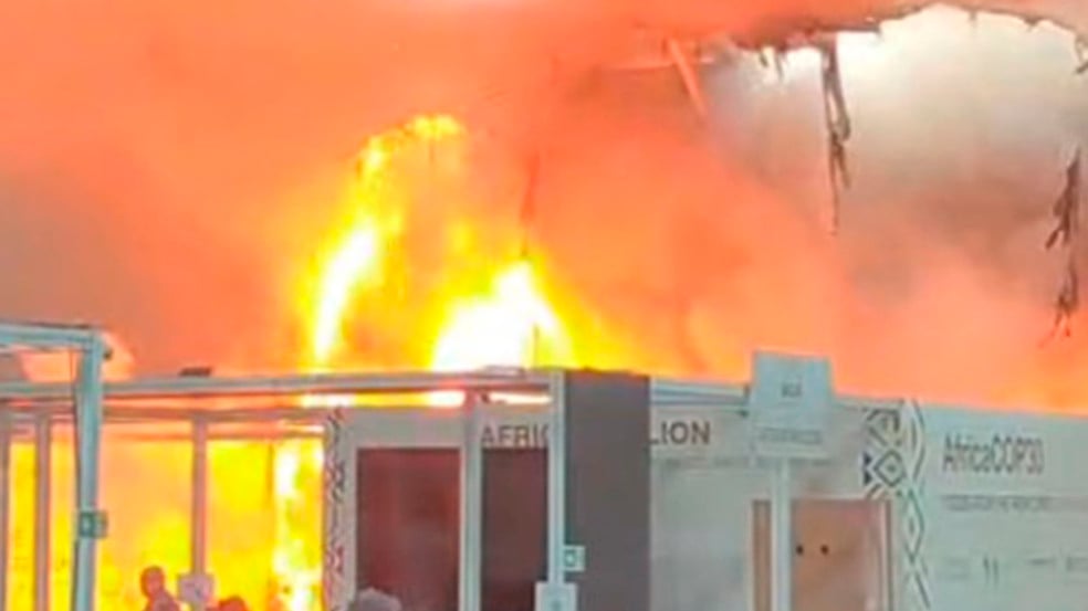 Incêndio na COP30 interrompe negociações