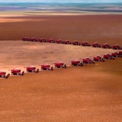 Cr&eacute;dito: Shutterstock | Fazenda de gr&atilde;os no Mato Grosso