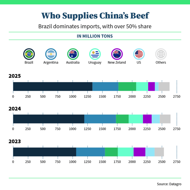 Who Supplies China's Beef