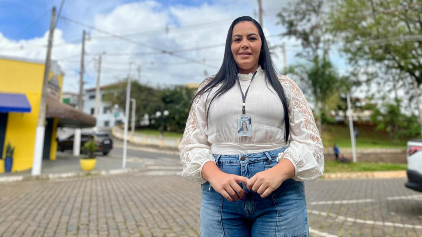 A secretária de Turismo de Guaxupé, Cristiane de Souza