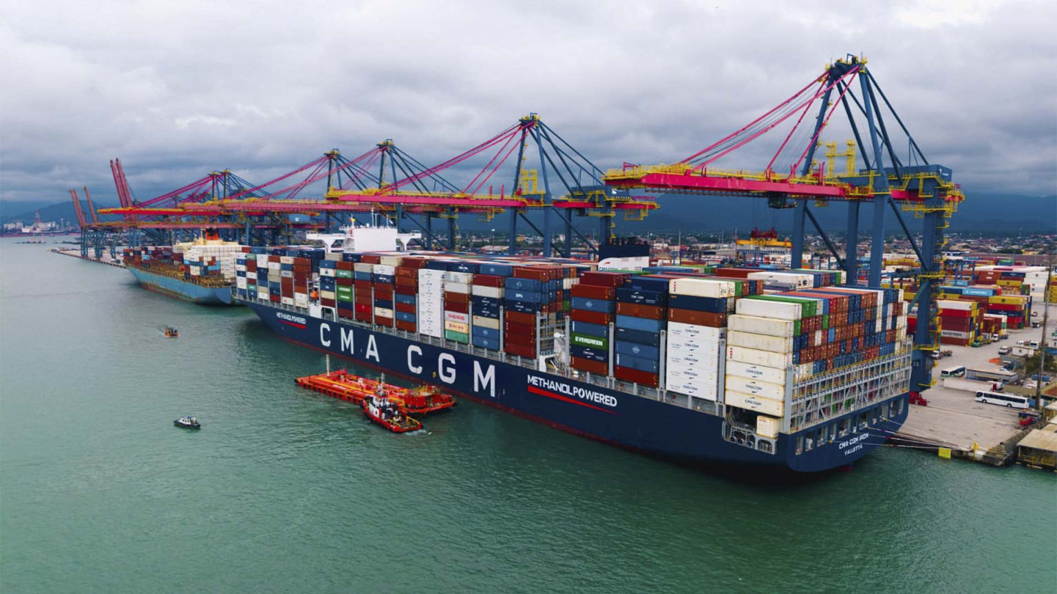 Ethanol-Powered Container Ship Starts Pioneering Brazil-Asia Trip